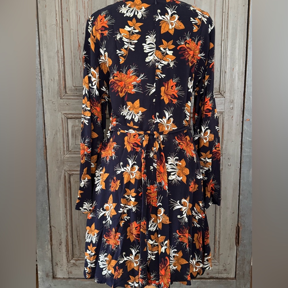 NWT Desigual Animal Print Long Sleeve Dress US10 - Picture 4 of 6